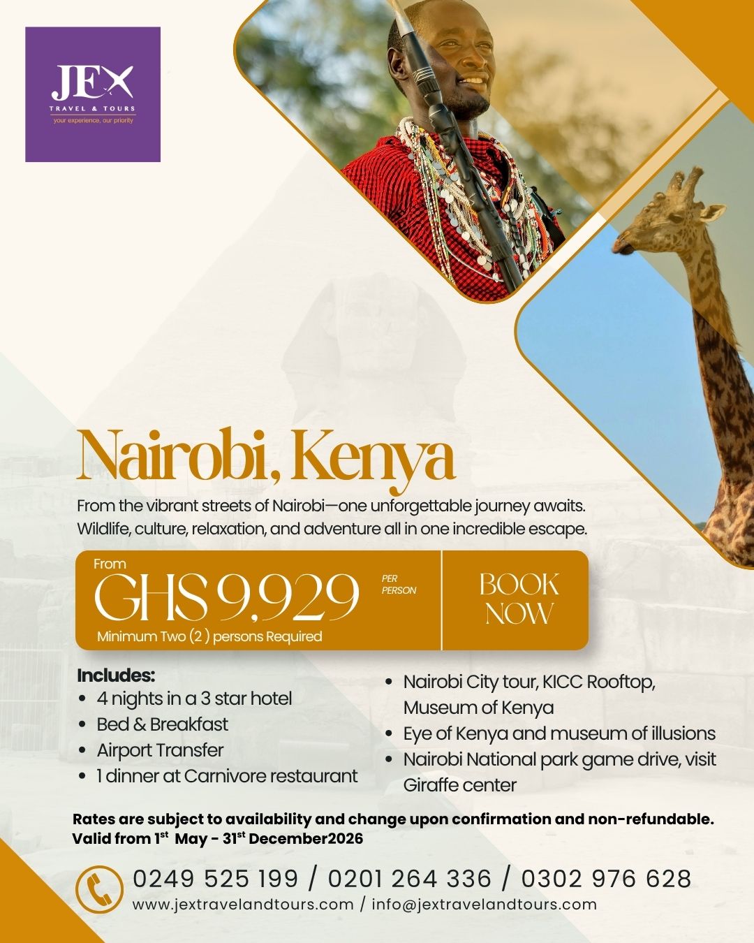 Nairobi, Kenya Package